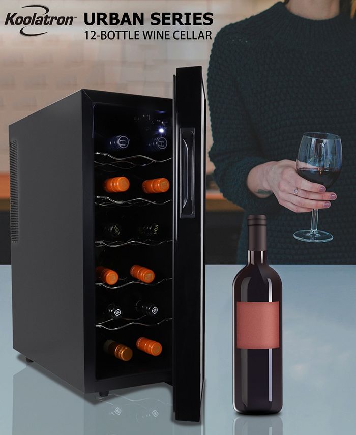 Koolatron Urban Series 12 Bottle Wine Cooler, 1' Cubic Macy's