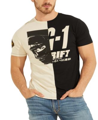 GUESS - Men's Racer Split Graphic T-Shirt