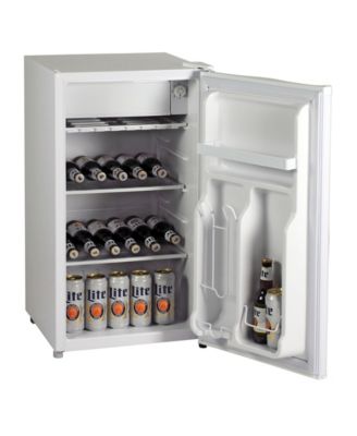Miller Lite Compact Fridge with Bottle Opener, 3.2' Cubic
