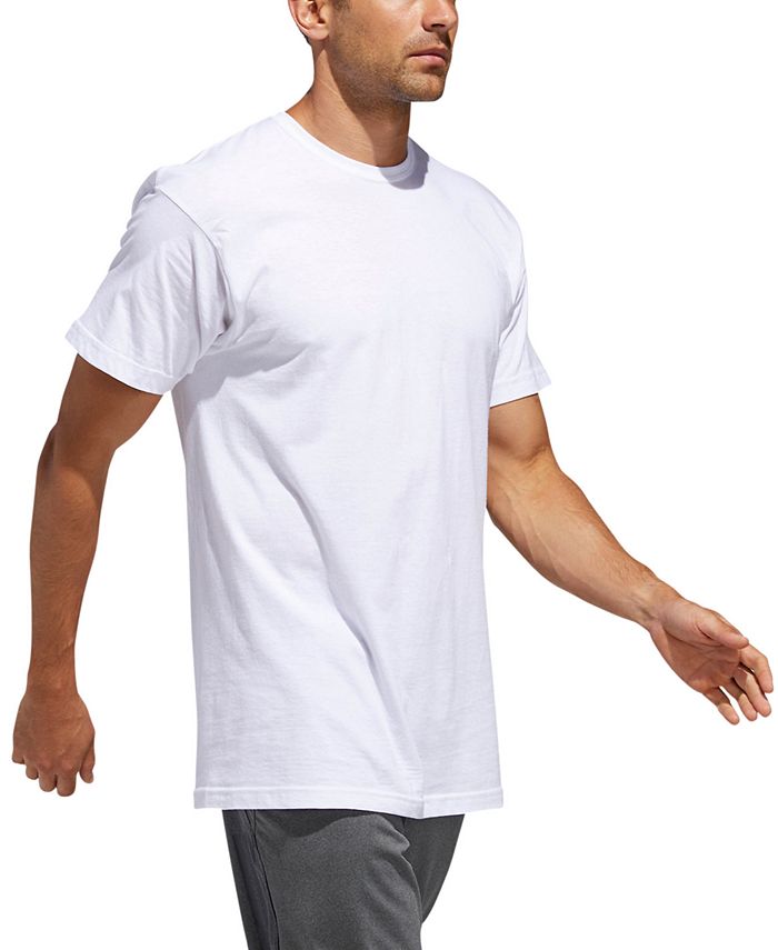adidas Men's 3Pack Athletic Comfort Crewneck Undershirts Macy's