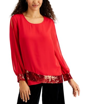 macys special occasion tops