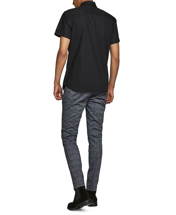 Jack & Jones Men's Marco Plaid Slim Knit Pants Macy's