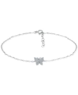 Sterling Silver Butterfly Bracelet