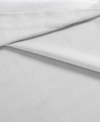 Solid 100% Cotton Brushed Flannel 4-Pc. Sheet Set, King