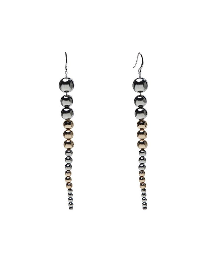 Christian Siriano New York TwoTone Beaded Drama Earrings Macy's