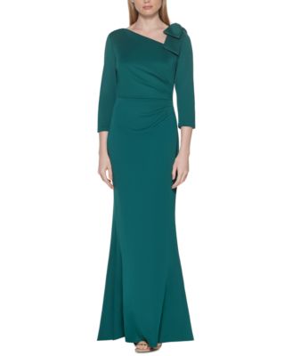 Jessica Howard - Asymmetrical-Neck Gown