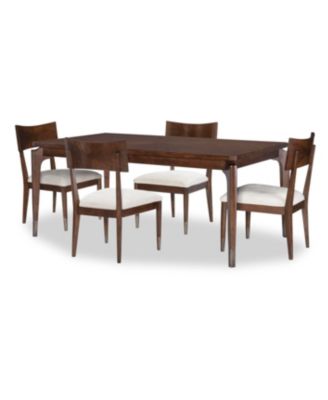 Savoy 5pc Dining Set (Table & 4 Side Chairs)