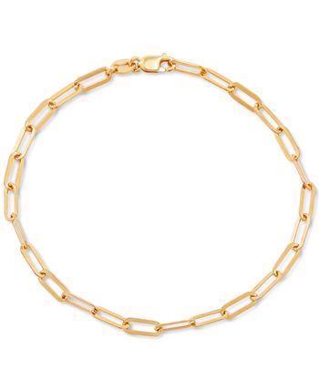 Giani Bernini - 2-Pc. Set Paperclip Link Chain Necklace & Matching Bracelet