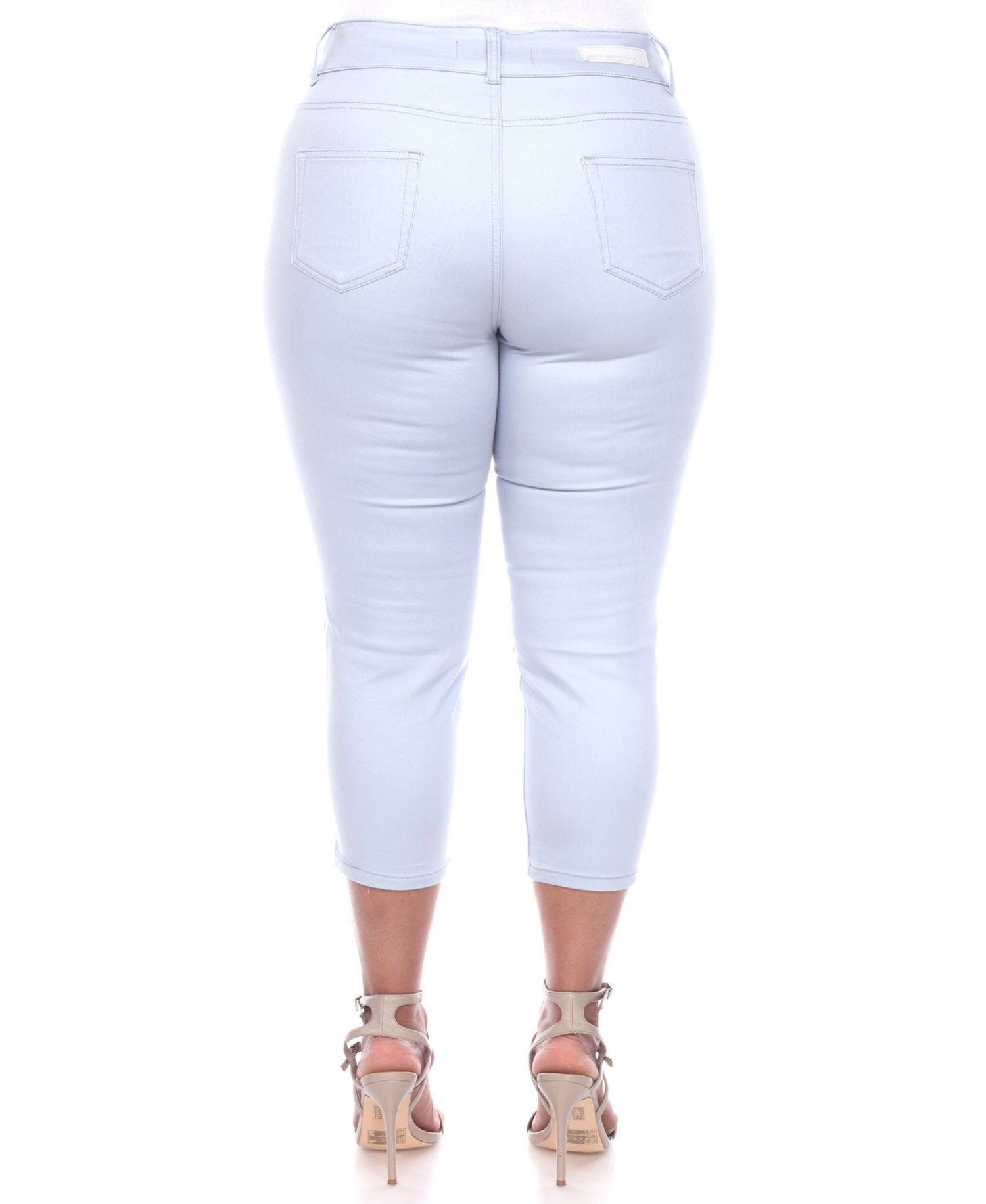 Plus Size Capri Jeans