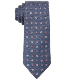 Men's Slim Floral Medallion Tie