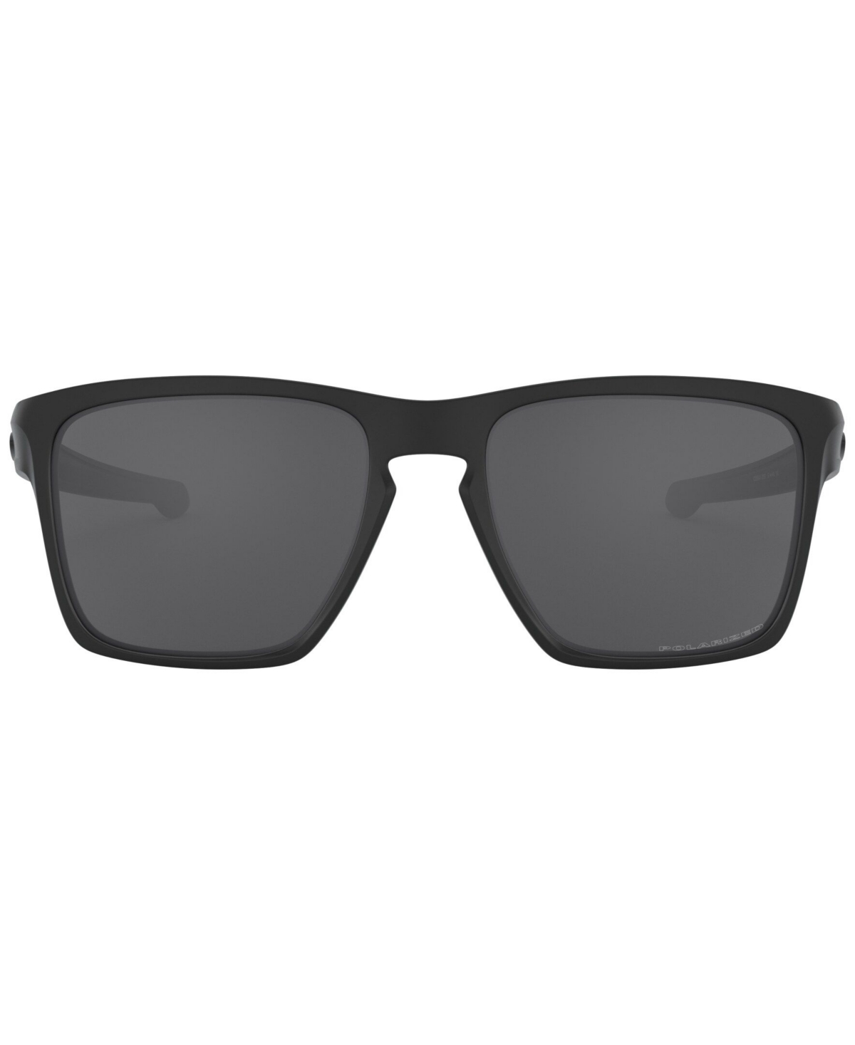 Oakley Men's Polarized Sunglasses, Oo9341 Sliver Xl In Black