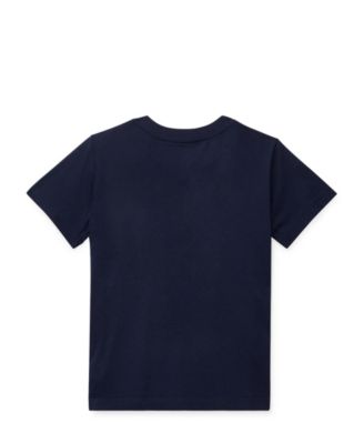 Toddler and Little Boys Cotton Jersey V-Neck T-Shirt