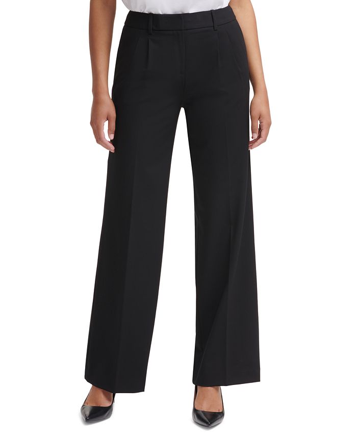 Calvin Klein Wide Leg Pants & Reviews - Pants & Capris - Women - Macy's