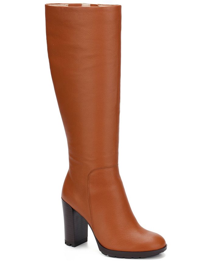 Kenneth Cole New York Women s Justin 2.0 Lug Sole Tall Boots Macy s