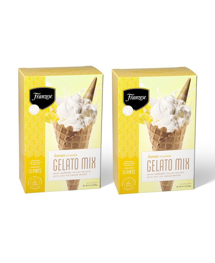 Franzese Lemon Authentic Italian Gelato Mix 2 Box Gift Set Macy s