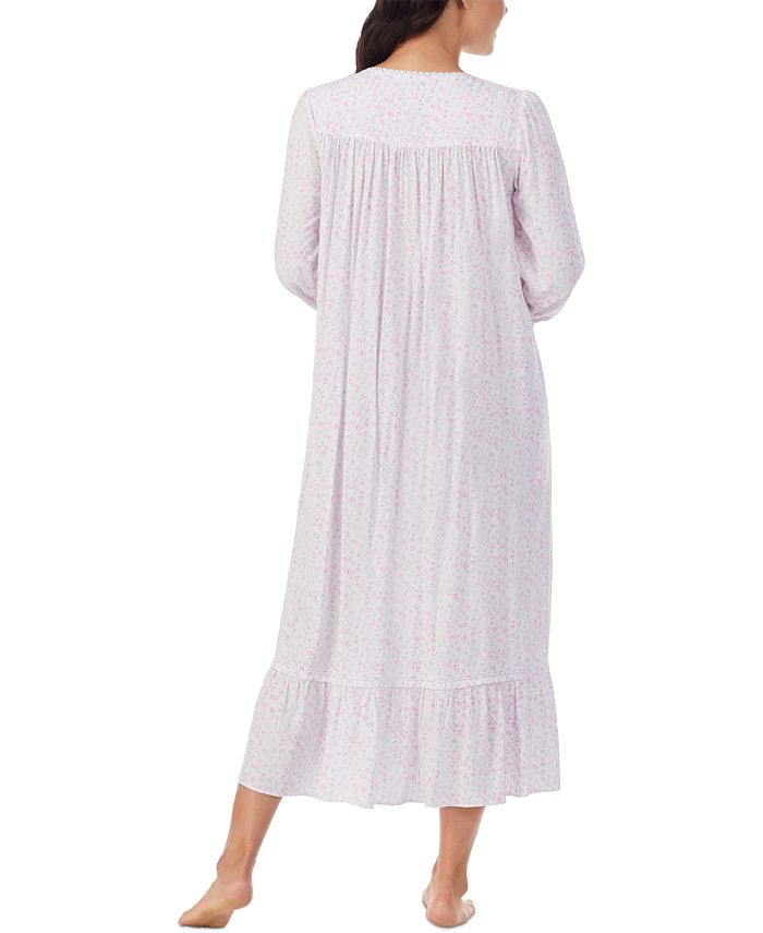 Eileen West FloralPrint Long Sleeve Ballet Nightgown Macy's