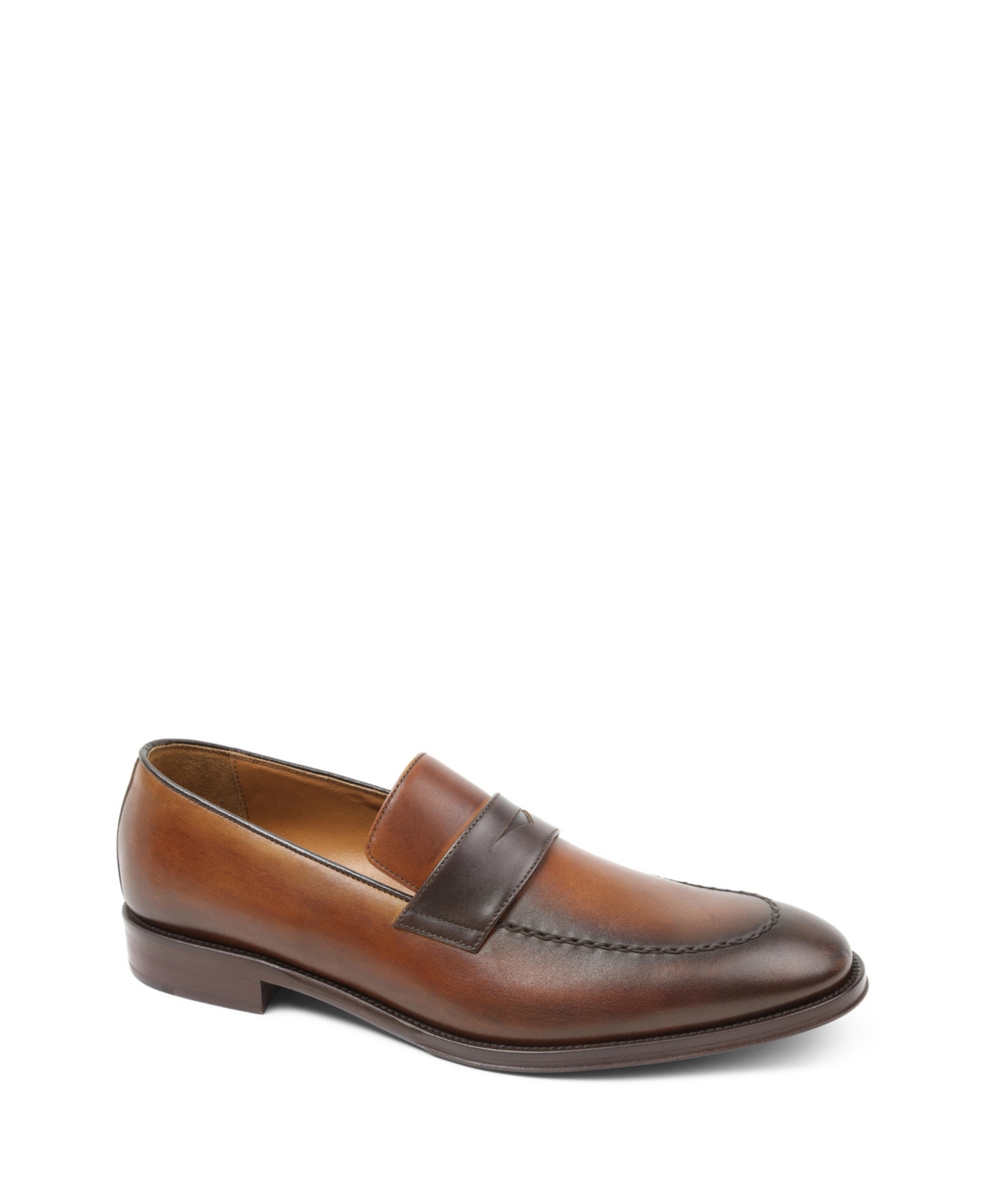Men's Arezzo Slip On Loafers - Dark Brown
