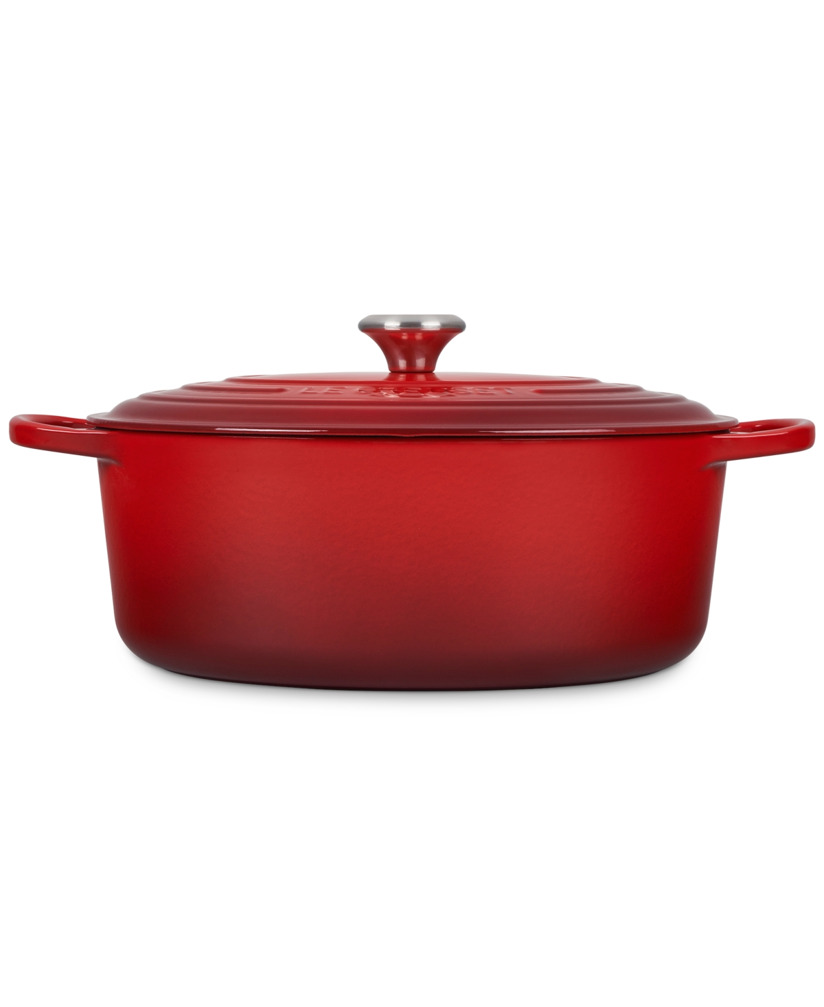 Le Creuset Signature Enameled Cast Iron 8-qt, Oval Dutch Oven In Cerise