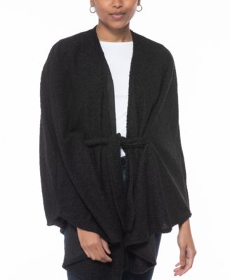 Photo 1 of INC International Concepts Sherpa Faux Fur Belted Kimono, One Size Created for Macy's