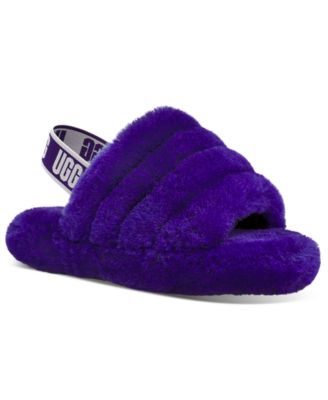 purple uggs slippers
