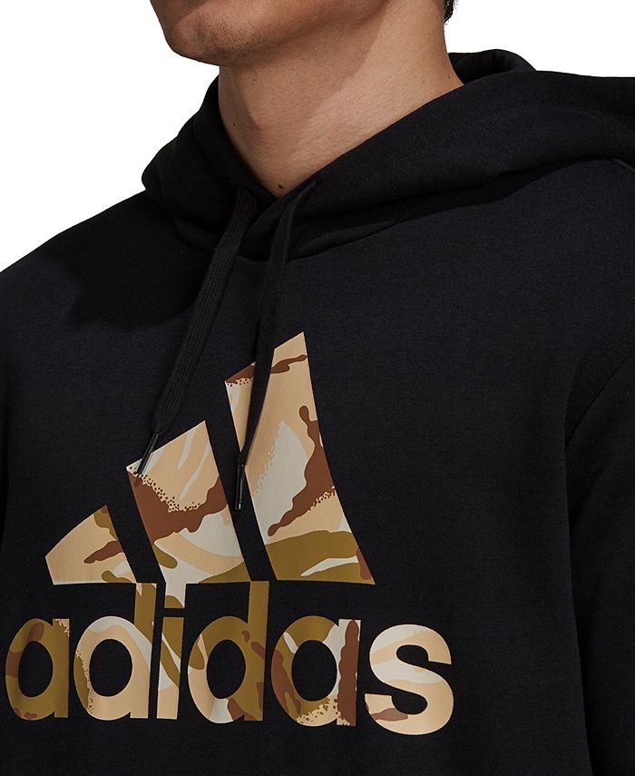 adidas Men's Camo Logo Hoodie Macy's