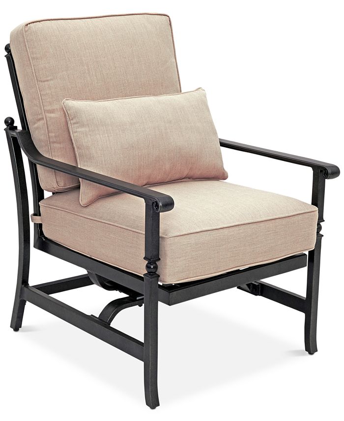 Agio Amsterdam Outdoor Rocker Club Chair, Created Macy's & Reviews - Furniture -