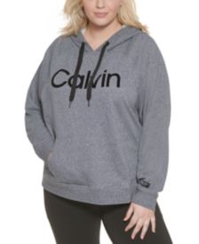 Calvin Klein Plus Size Performance Logo Hoodie