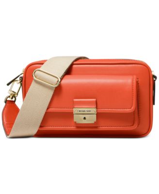 michael kors orange crossbody