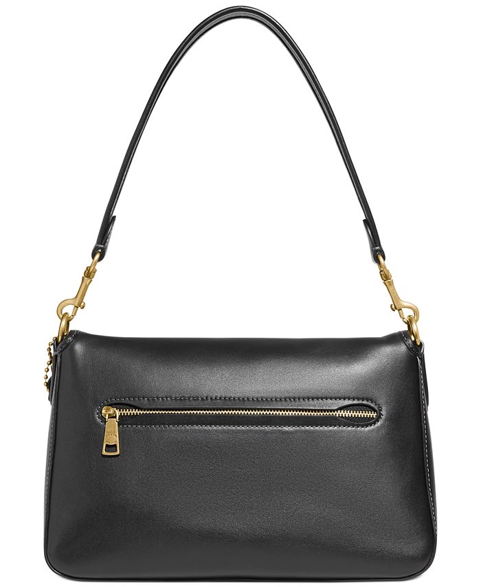 COACH Soft Tabby Leather Shoulder Bag with Removable Crossbody Strap