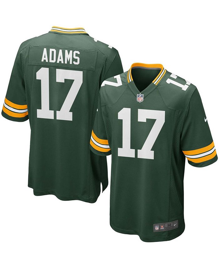 Men's Green Bay Packers Davante Adams Nike Green Team Game Jersey