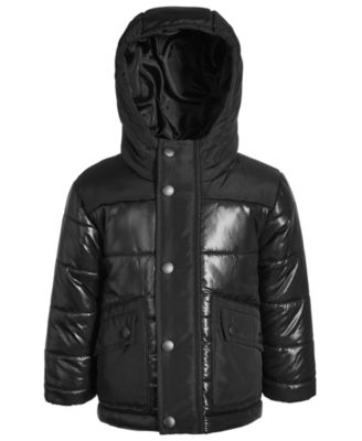 steve madden black cire puffer coat