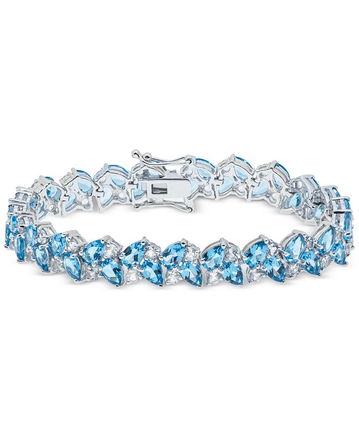Aquamarine discount bracelet macys