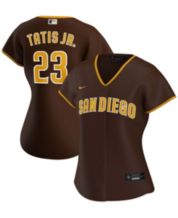Men's Nike Tan San Diego Padres Alternate Replica Team Jersey, XL