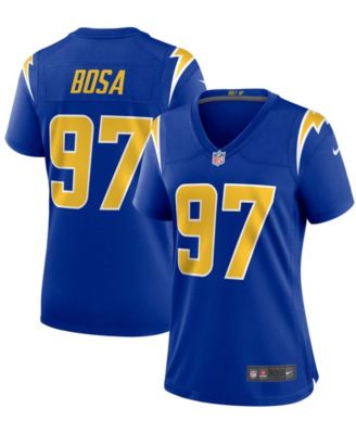 Men's Nike Joey Bosa Royal Los Angeles Chargers 2nd Alternate Game Jersey