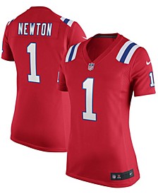 Women's Cam Newton Red New England Patriots Alternate Game Jersey