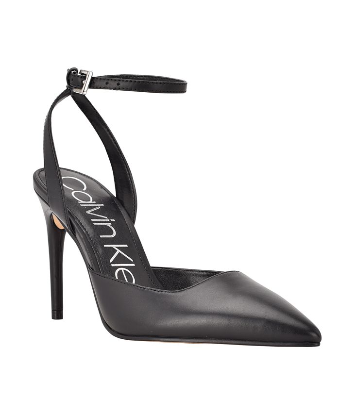 Calvin Klein Women's Dona Ankle Strap Pumps & Reviews - Heels & Pumps -  Shoes - Macy's