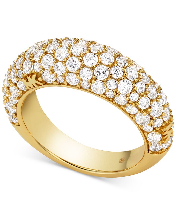 Michael Kors Cubic Zirconia Ring & Reviews - Rings - Jewelry & Watches -  Macy's