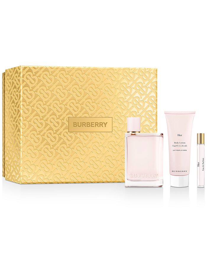Burberry 3-Pc. Her Eau de Parfum Gift Set - Macy's