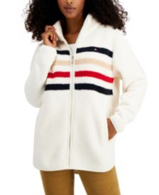 Striped Sherpa Jacket