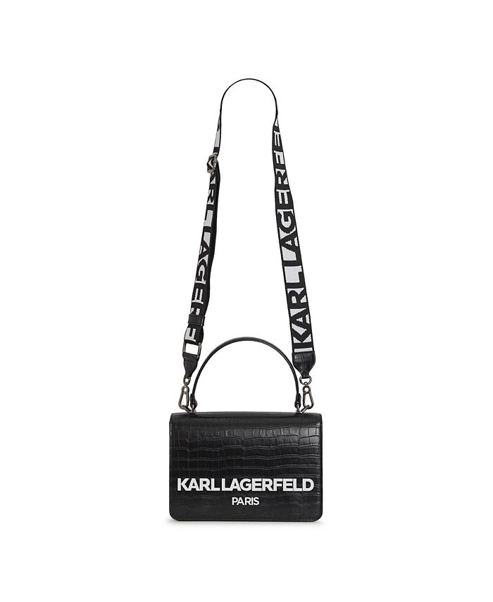 Buy HOUSE MONOGRAM WRISTLET CROSSBODY Online - Karl Lagerfeld Paris