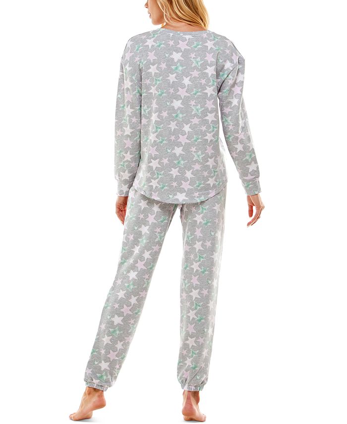 Roudelain Printed Brushed Butter Pajama Set & Reviews - All Pajamas ...