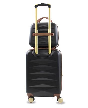 Gucci 2 Piece Luggage Set Overnight Soft Suitcase and Carryon. 