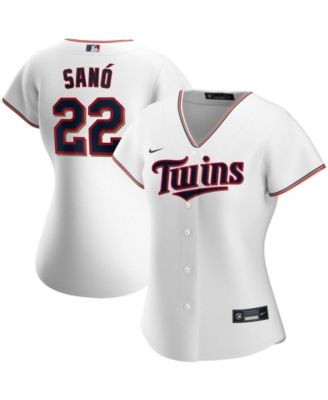 Miguel Sano Game-Used Home Navy Jersey