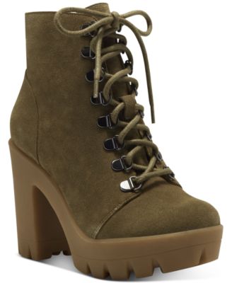 macys womens combat boots