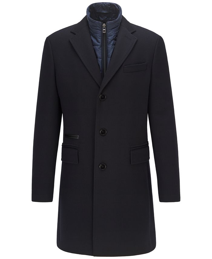 Hugo Boss Men's SlimFit Coat Macy's