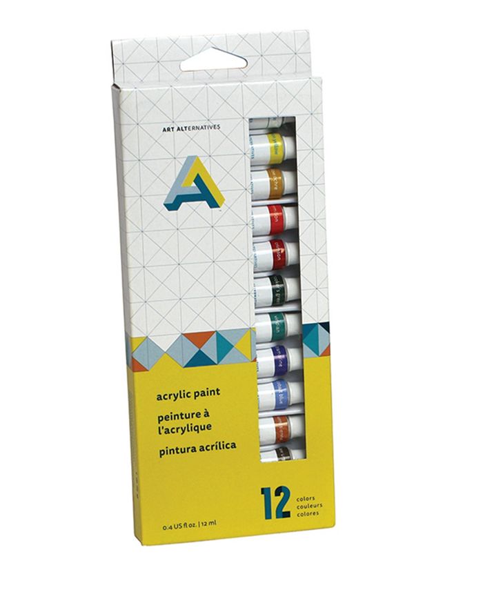 Art Alternatives Acrylic Paint Set, 12 Pieces Macy's