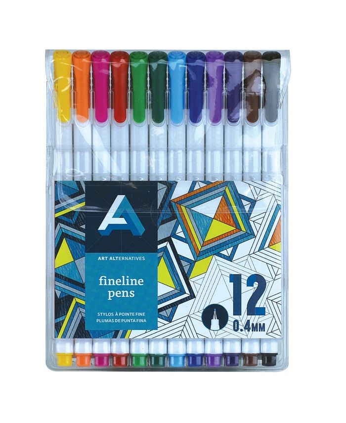 Art Alternatives Fineline Pen Set, 12 Pieces Macy's
