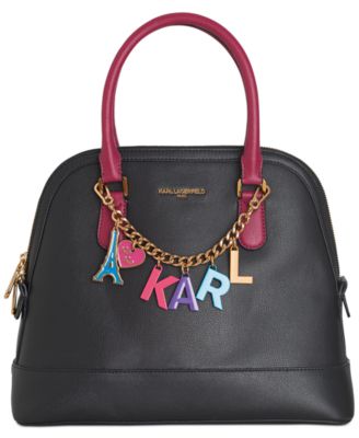 Karl Lagerfeld Paris Simone Satchel Macy s