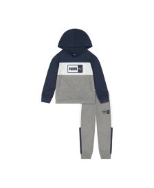 Little Boys Pullover Hoodie and Jogger Set, 2 Piece