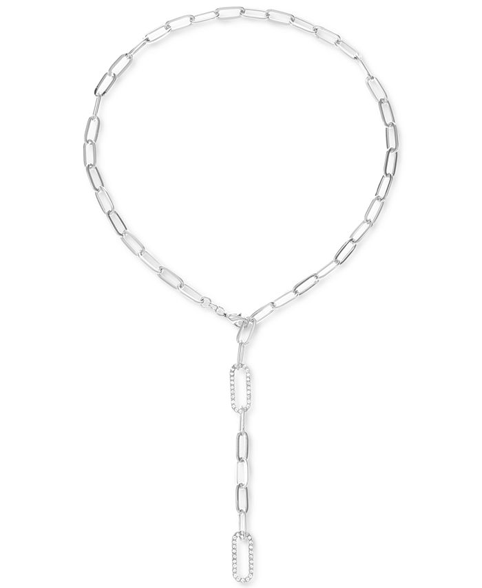 Alfani Chain Link Lariat 16" Necklace, Created for Macy's Macy's